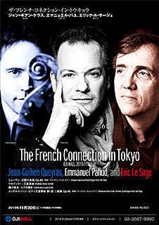 Jean-Guihen Queyras, Emmanuel Pahud, and Eric Le Sage